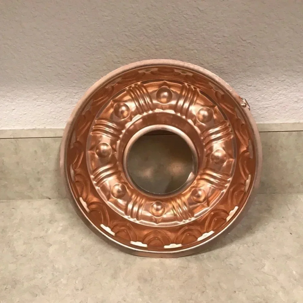 Copper Jello Mold - Picture 1 of 4
